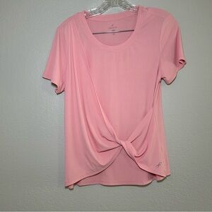 Light Pink Knot Front Tee